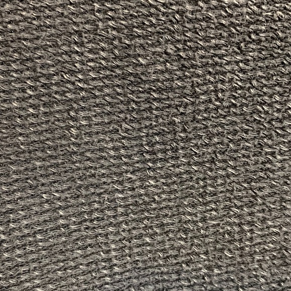 Almost Famous Dark Gray Distressed Waffle Knit Hoodie - Picture 5 of 6